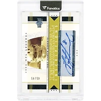 Troy Aikman Dallas Cowboys Autographed 2004 Upper Deck Legends Immortal Inscriptions #II-TA #45/45 Card