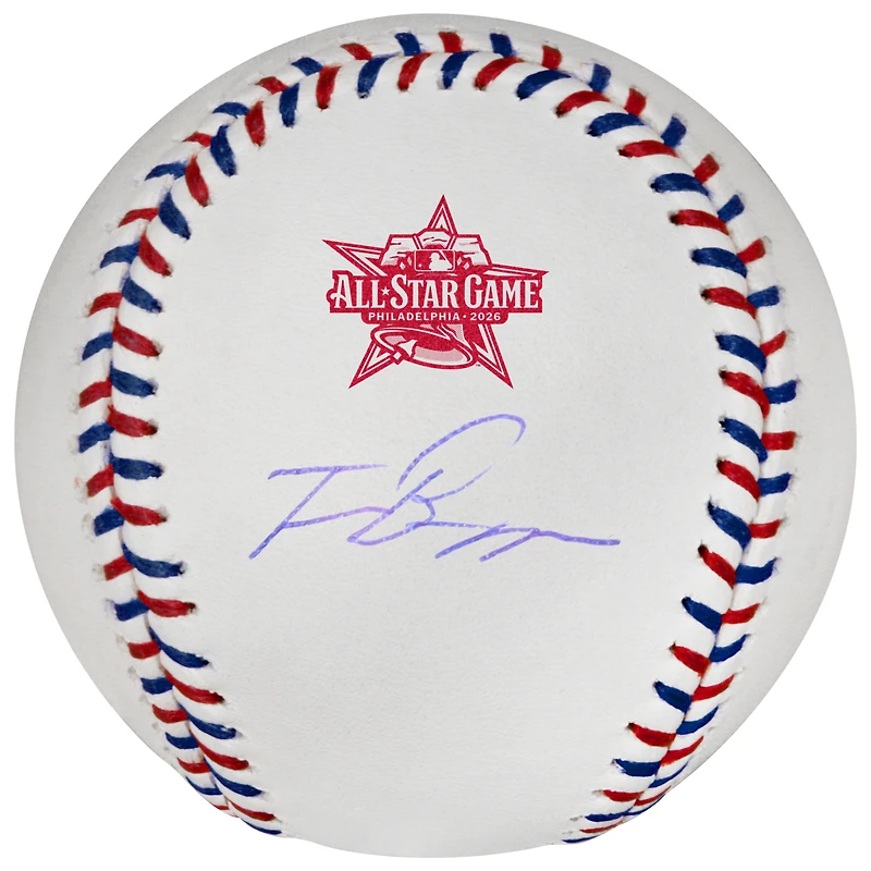 Travis Bazzana Cleveland Guardians Autographed 2026 MLB All-Star Game Logo Baseball