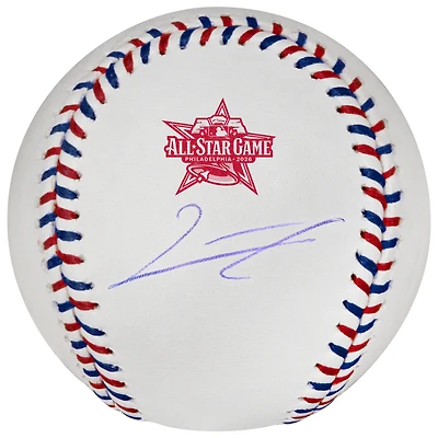 Junior Caminero Tampa Bay Rays Autographed 2026 MLB All-Star Game Logo Baseball