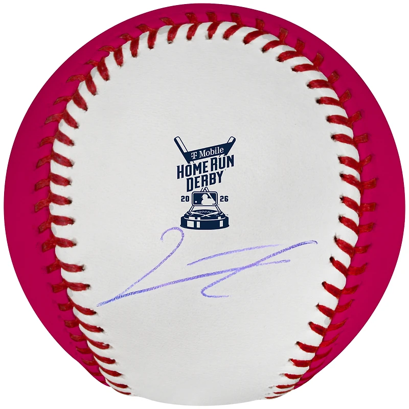 Junior Caminero Tampa Bay Rays Autographed 2026 MLB Home Run Derby Moneyball Baseball