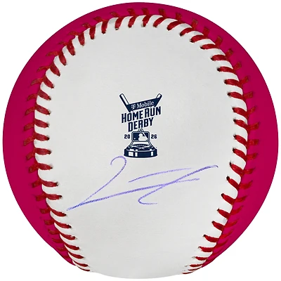 Junior Caminero Tampa Bay Rays Autographed 2026 MLB Home Run Derby Moneyball Baseball