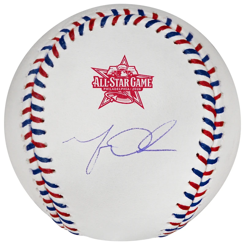 Matt Olson Atlanta Braves Autographed 2026 MLB All-Star Game Logo Baseball
