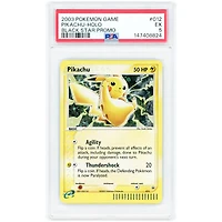 Pikachu 2003 Pokemon Black Star Promo #012 PSA Authenticated 5 Card