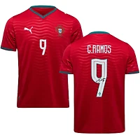 Gonçalo Ramos Portugal National Team Autographed Red Puma FIFA World Cup 2026 Home Authentic Jersey