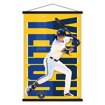 Christian Yelich Milwaukee Brewers 23" x 34" Poster