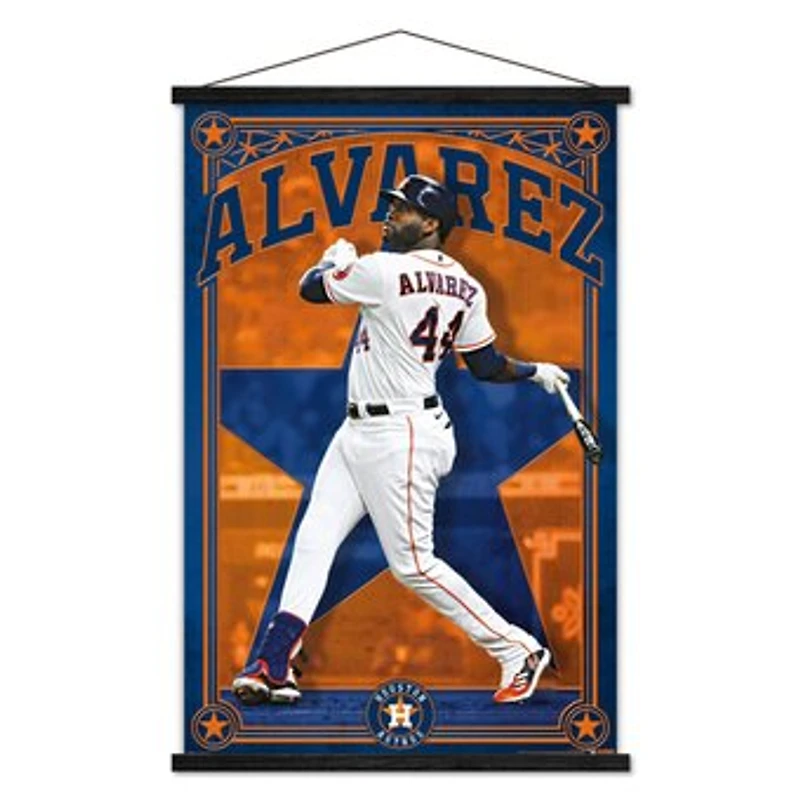 Yordan Alvarez Houston Astros 23" x 34" Poster