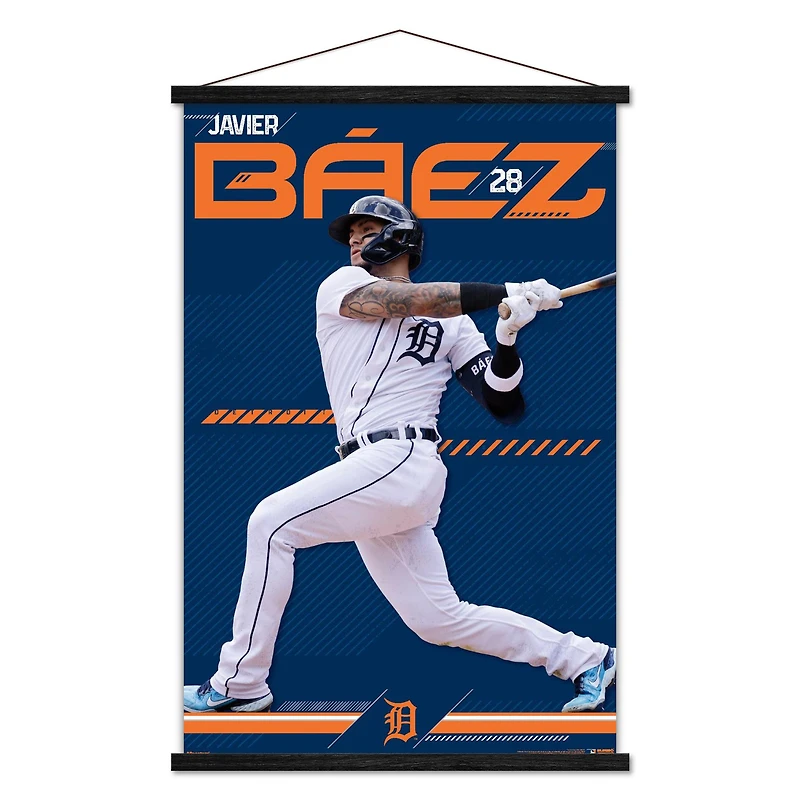 Javier Báez Detroit Tigers 23" x 34" Poster