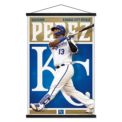 Salvador Perez Kansas City Royals 23" x 34" Poster