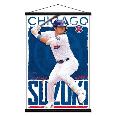 Seiya Suzuki Chicago Cubs 23" x 34" Poster