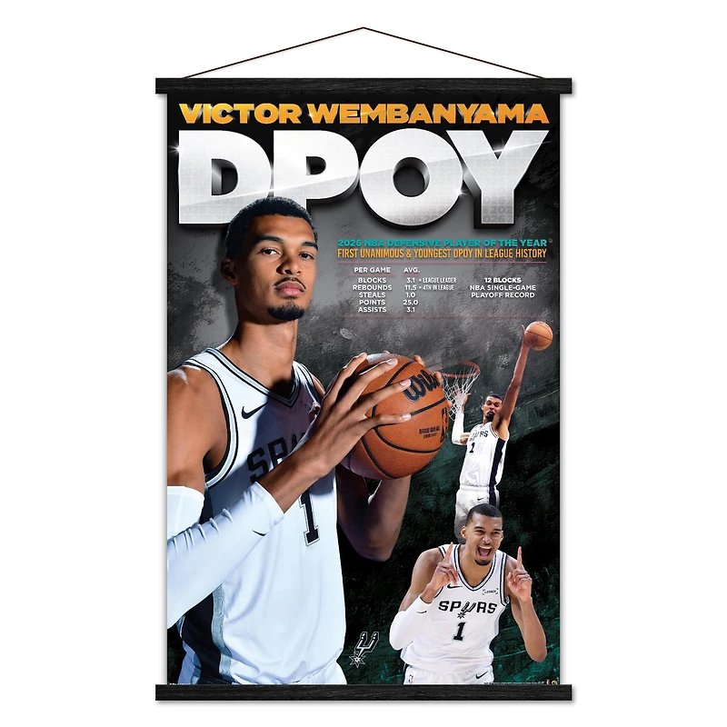 Victor Wembanyama San Antonio Spurs 23" x 34" Poster