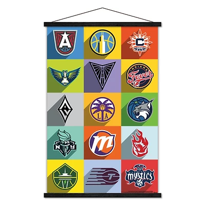 WNBA 23" x 34" Logo Poster