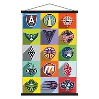 WNBA 23" x 34" Logo Poster