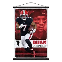 Bijan Robinson Atlanta Falcons 23" x 34" Poster