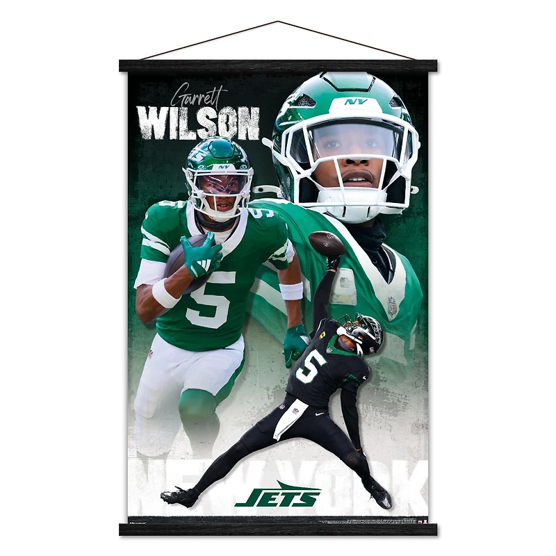 Garrett Wilson New York Jets 23" x 34" Poster