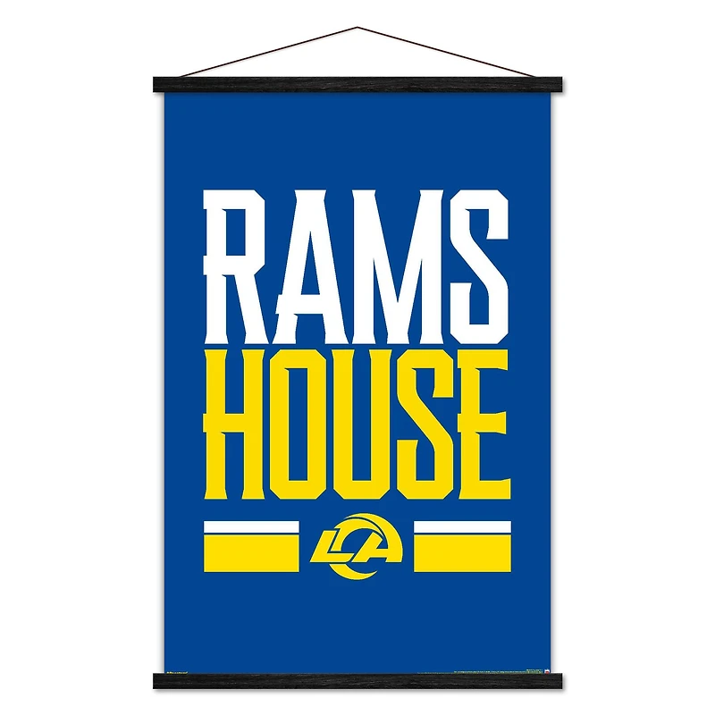 Los Angeles Rams 23" x 34" Team Poster