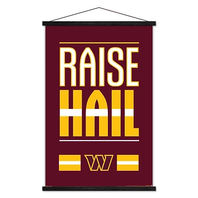 Washington Commanders 23" x 34" Team Poster