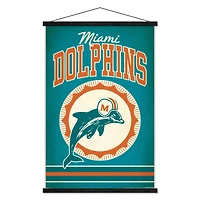 Miami Dolphins 23" x 34" Team Poster