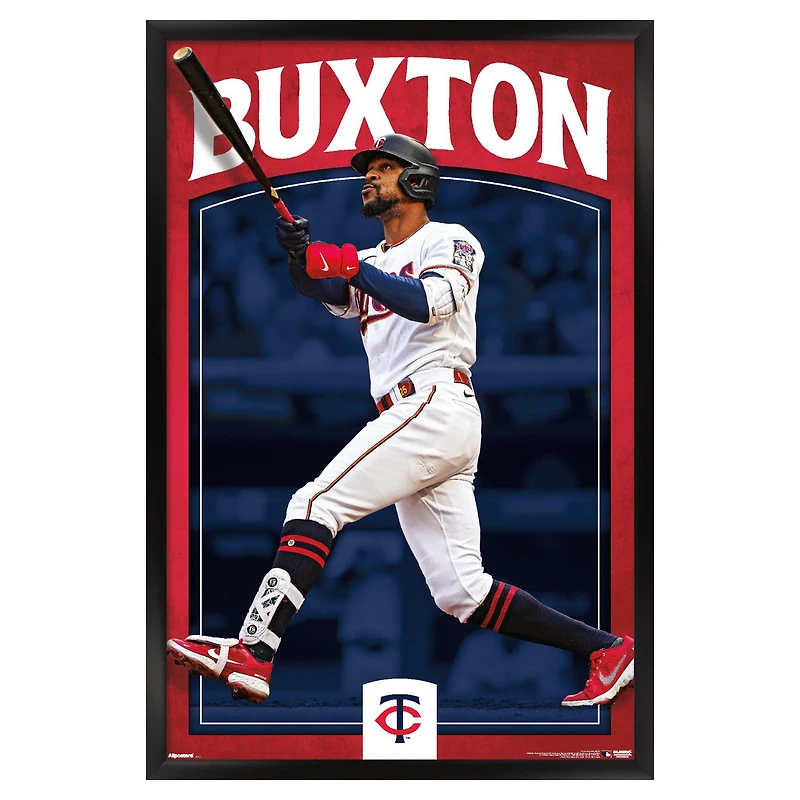 Byron Buxton Minnesota Twins 23" x 34" Framed Poster