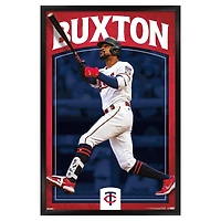 Byron Buxton Minnesota Twins 23" x 34" Framed Poster