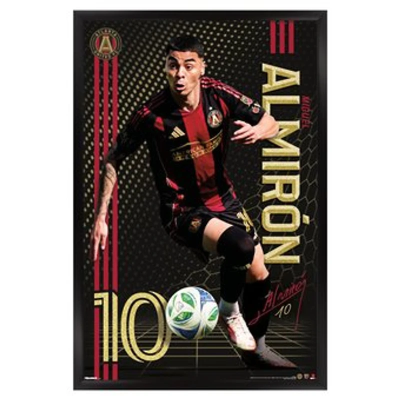 Miguel Almiron Atlanta United FC 23" x 34" Framed Poster