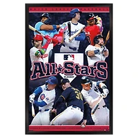 MLB 23" x 34" All-Star Framed Poster