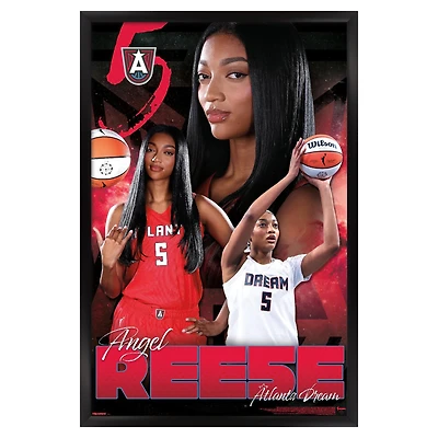 Angel Reese Chicago Sky 23" x 34" Framed Poster