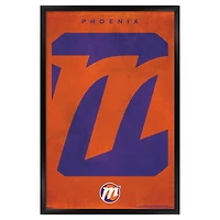 Phoenix Mercury 23" x 34" Framed Team Poster