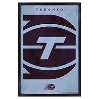 Toronto Tempo 23" x 34" Framed Team Poster