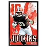 Quinshon Judkins Cleveland Browns 23" x 34" Framed Poster