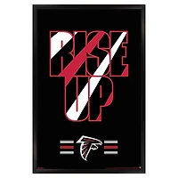 Atlanta Falcons 23" x 34" Framed Team Poster