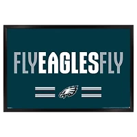 Philadelphia Eagles 23" x 34" Framed Team Poster