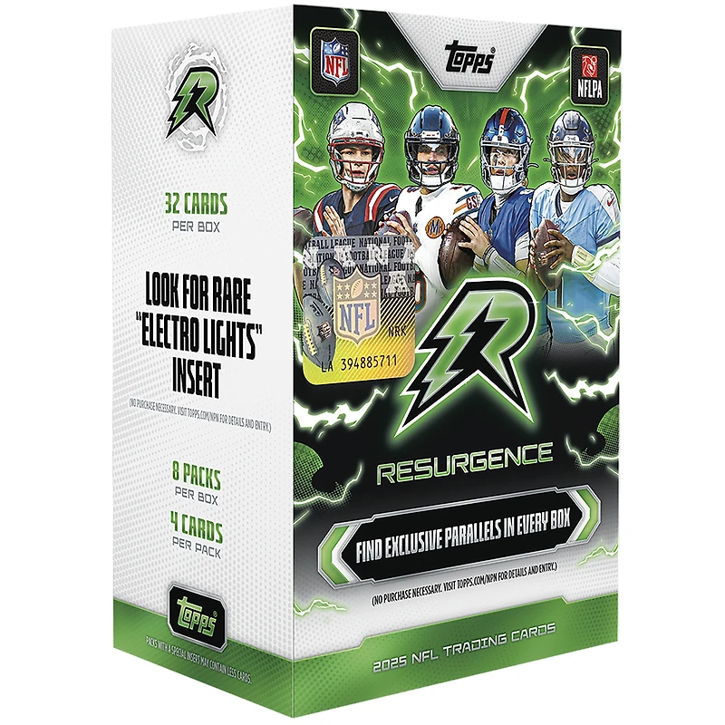 2025 Topps Resurgence Football Factory Sealed Value Box
