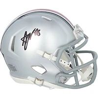 Arvell Reese Ohio State Buckeyes Autographed Riddell Speed Mini Helmet
