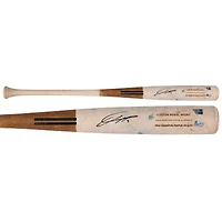 Jackson Holliday Baltimore Orioles Autographed Game-Used Tan Warstic Bat from the 2025 MLB Season - NF70442541