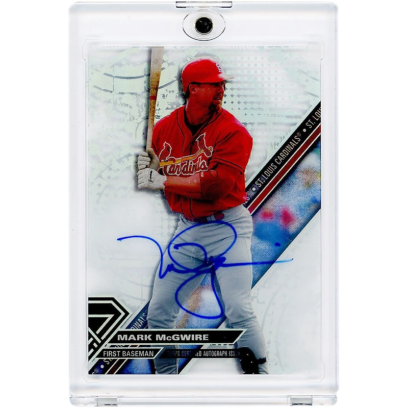 Mark McGwire St. Louis Cardinals Autographed 2017 Topps High Tek #HT-MMC Card