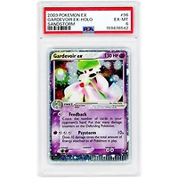 Gardevoir EX 2003 Pokemon EX Sandstorm Holo Rare #96 PSA Authenticated 6 Card