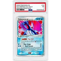 Salamence EX 2006 Pokemon EX Dragon Frontiers Holo Rare #98 PSA Authenticated 1 Card