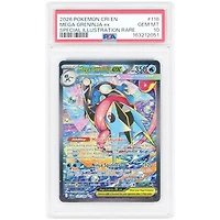 Mega Greninja ex 2026 Pokemon Chaos Rising Special Illustration Rare #116 PSA Authenticated 10 Card