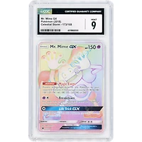 Mr. Mime GX 2018 Pokemon Celestial Storm Secret Rare #173 CGC Authenticated 9 Card