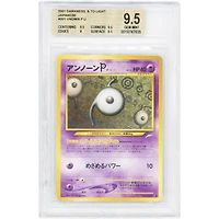 Unown P 2001 Pokemon Neo Destiny Japanese Uncommon #201 BGS Authenticated 9.5 Card