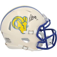 Davante Adams Los Angeles Rams Autographed Riddell Retro Speed Mini Helmet