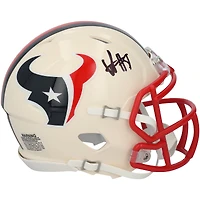 Will Anderson Jr. Houston Texans Autographed Riddell Retro Speed Mini Helmet
