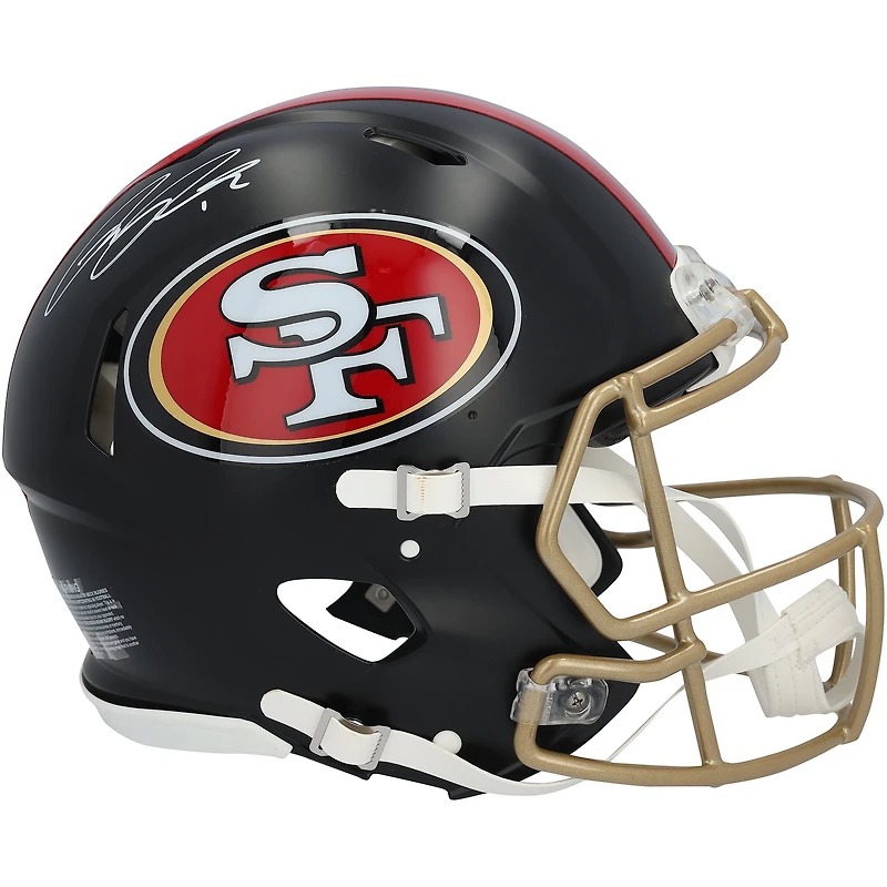 Ricky Pearsall San Francisco 49ers Autographed Riddell Rivalry Speed Authentic Helmet