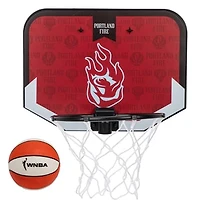 Franklin Sports Portland Fire Mini Over-the-Door Basketball Hoop Set