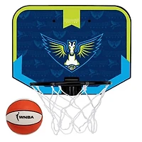 Franklin Sports Dallas Wings Mini Over-the-Door Basketball Hoop Set