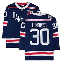 Henrik Lundqvist New York Rangers Autographed Mitchell & Ness 2018 Winter Classic Replica Jersey