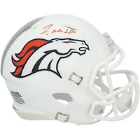 Jaylen Waddle Denver Broncos Autographed Riddell Alternate Speed Mini Helmet