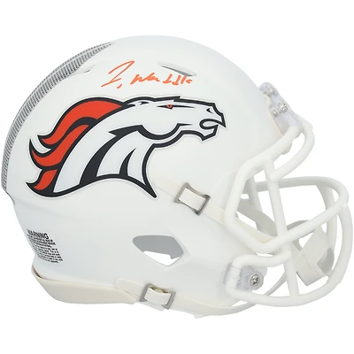 Jaylen Waddle Denver Broncos Autographed Riddell Alternate Speed Mini Helmet