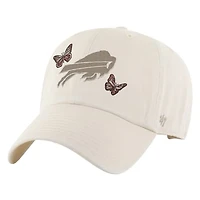 Women's '47 Natural Buffalo Bills Icon Clean Up Adjustable Hat