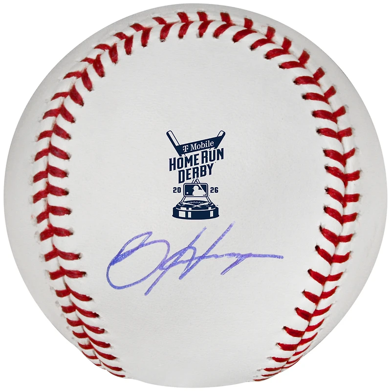 Bryce Harper Philadelphia Phillies Autographed 2026 MLB Home Run Derby Logo Baseball